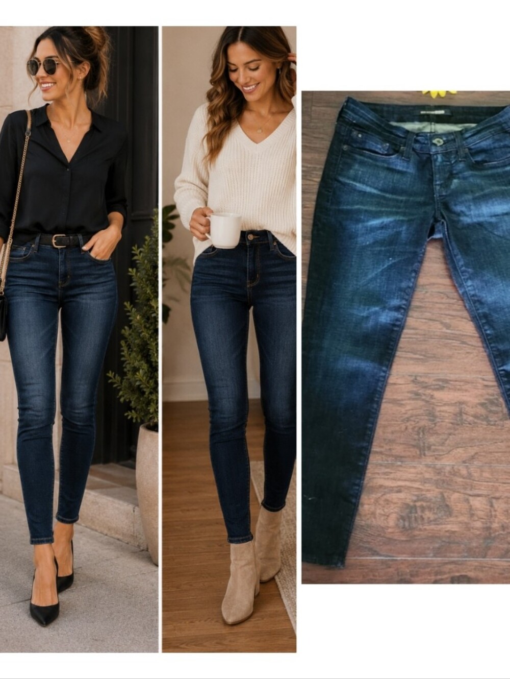 BIG STAR Dark Blue Skinny Jeans 🔝♠️